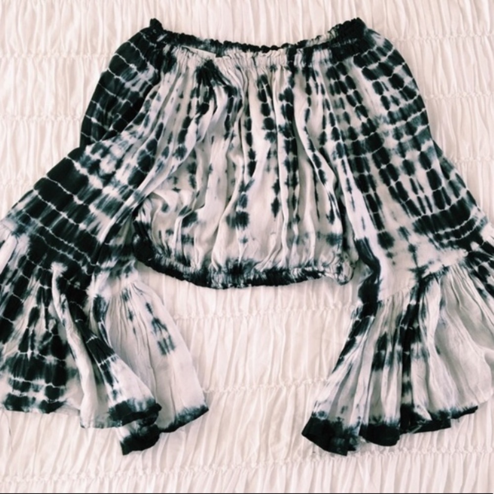 Festival tie-dye top! Worn twice, perfect for SS19